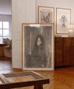 Henri Martin - Head of a Woman | Famous Vintage Impression Surreal Art (available handframed or unframed)