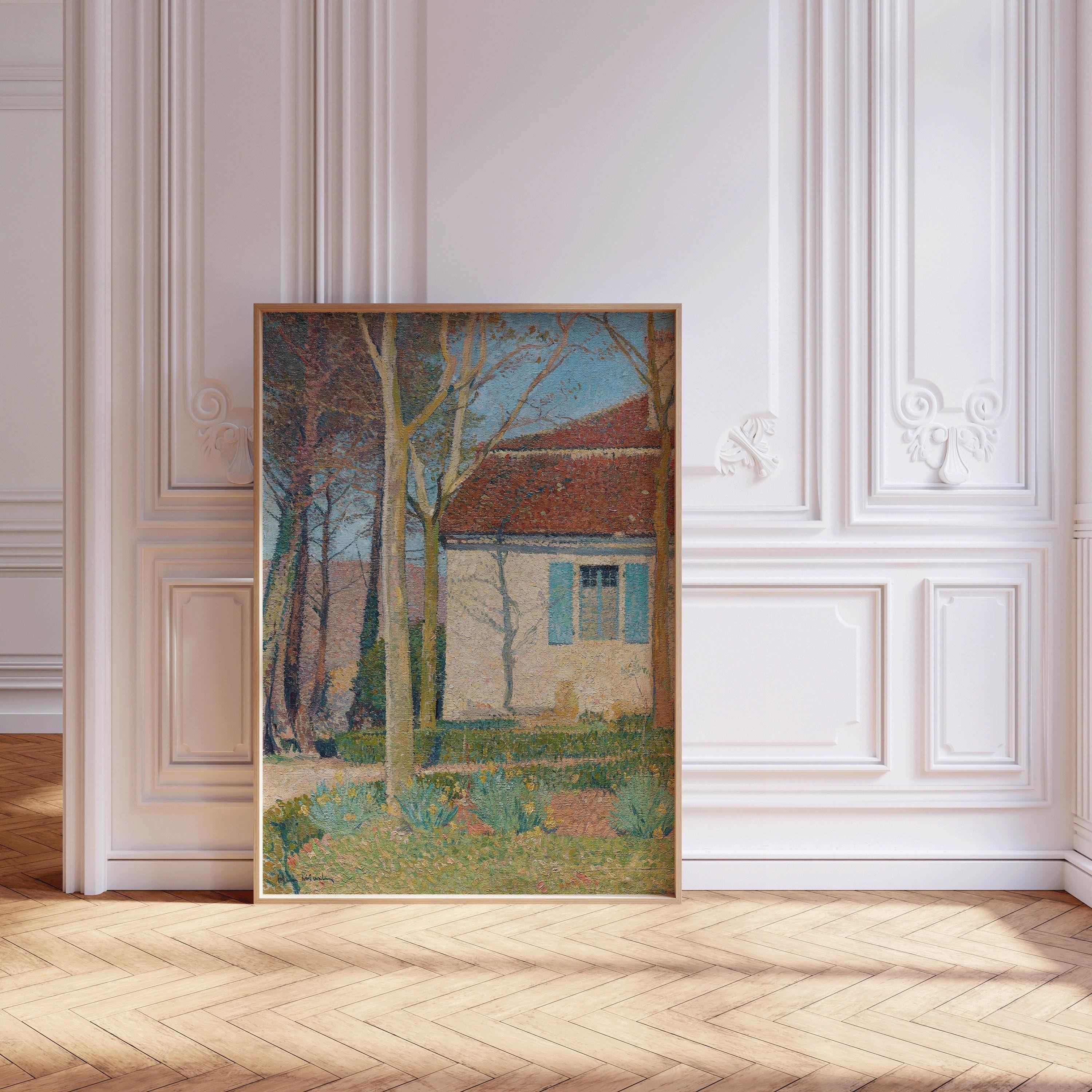 Henri Martin Print: Vintage Impressionist Still Life (Framed or Unframed)