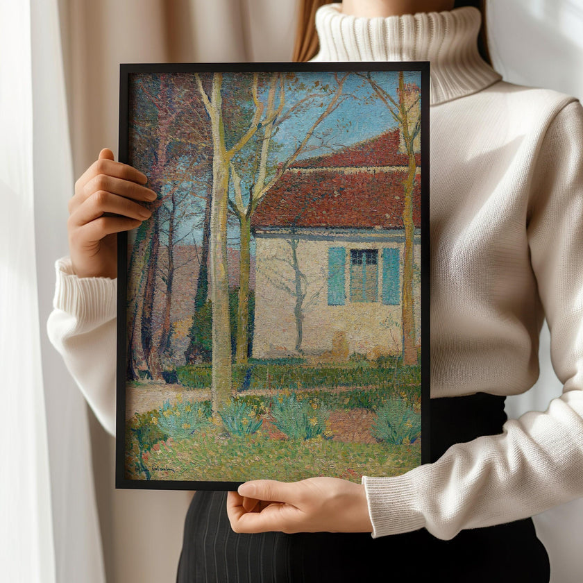 Henri Martin Print: Vintage Impressionist Still Life (Framed or Unframed)