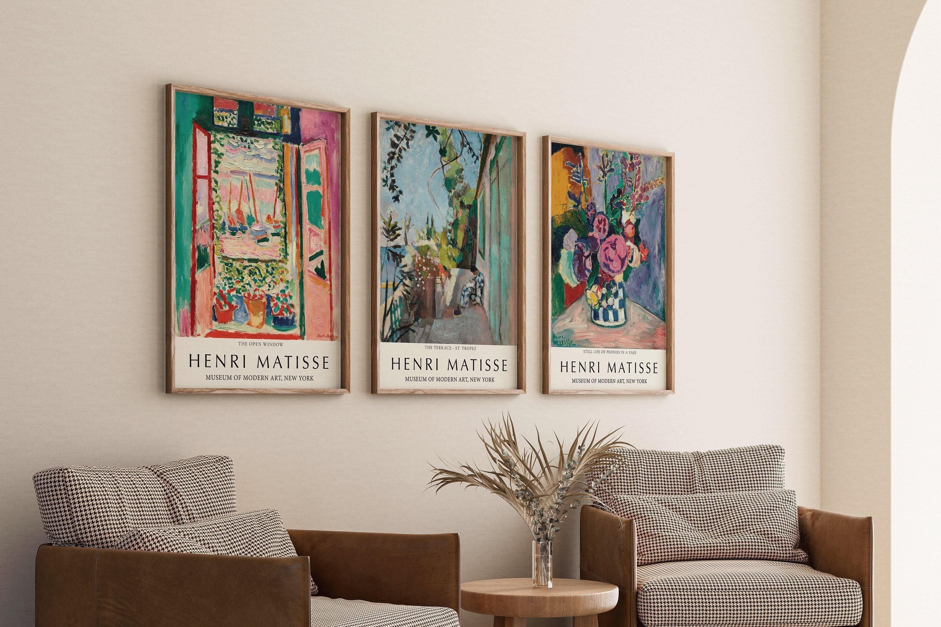 Henri Matisse Art Print Set: Fauvist Vintage Gallery Wall