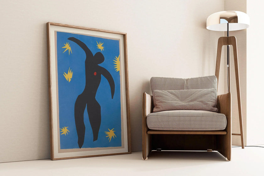 Henri Matisse - Icarus | Famous Art Papier Decoupes (available handframed or unframed)