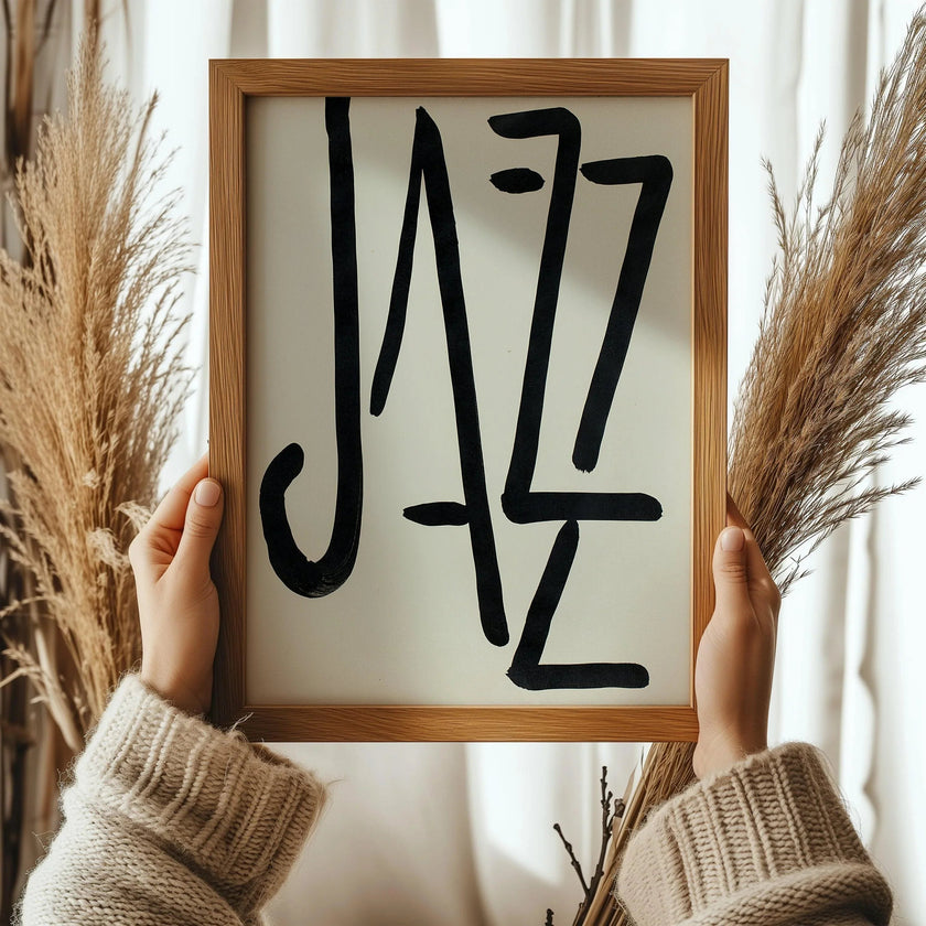 Henri Matisse JAZZ Poster: Mid-Century Modern Typography Art Print