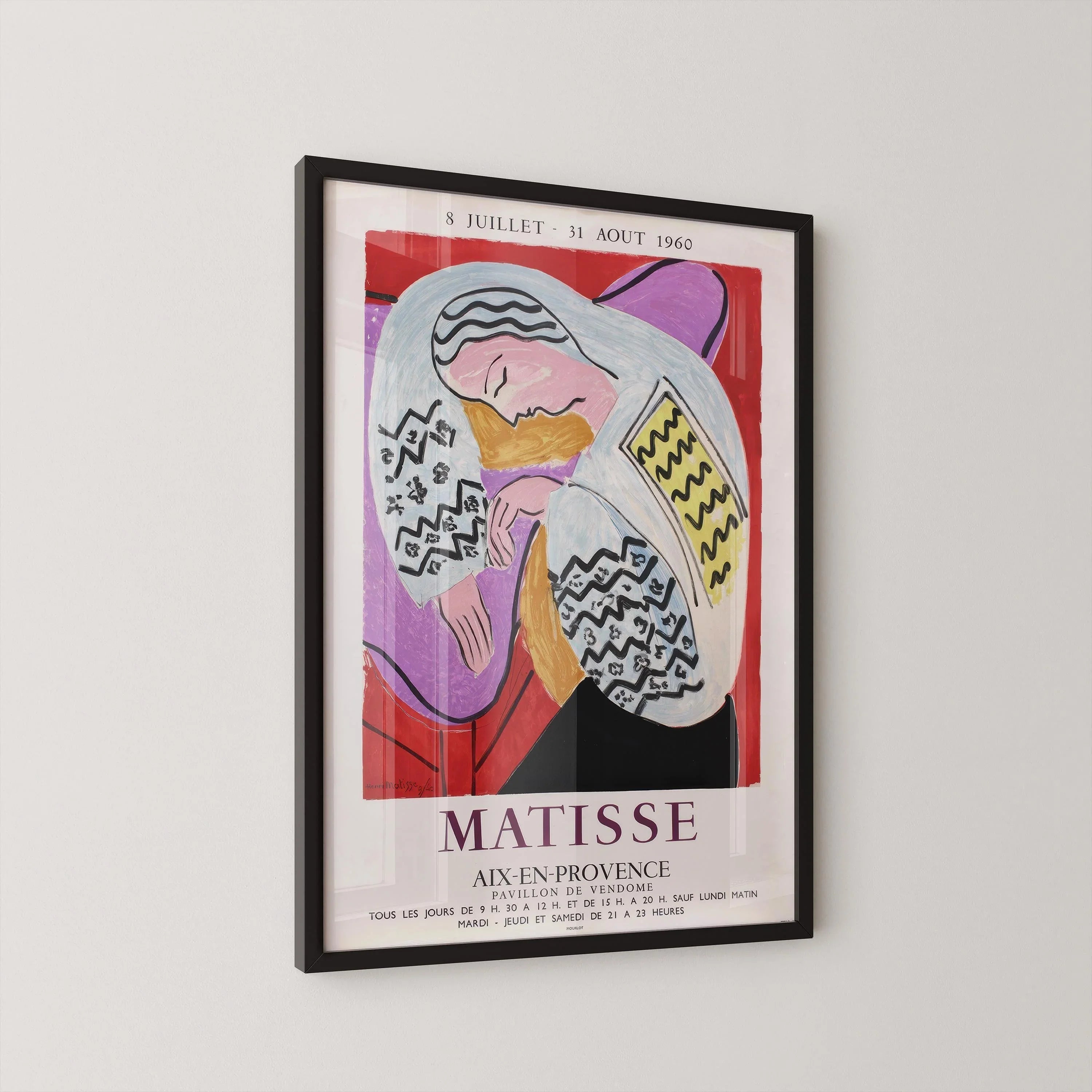 Henri Matisse - Le R√™ve Exhibition Giclee Print (Framed or Unframed)