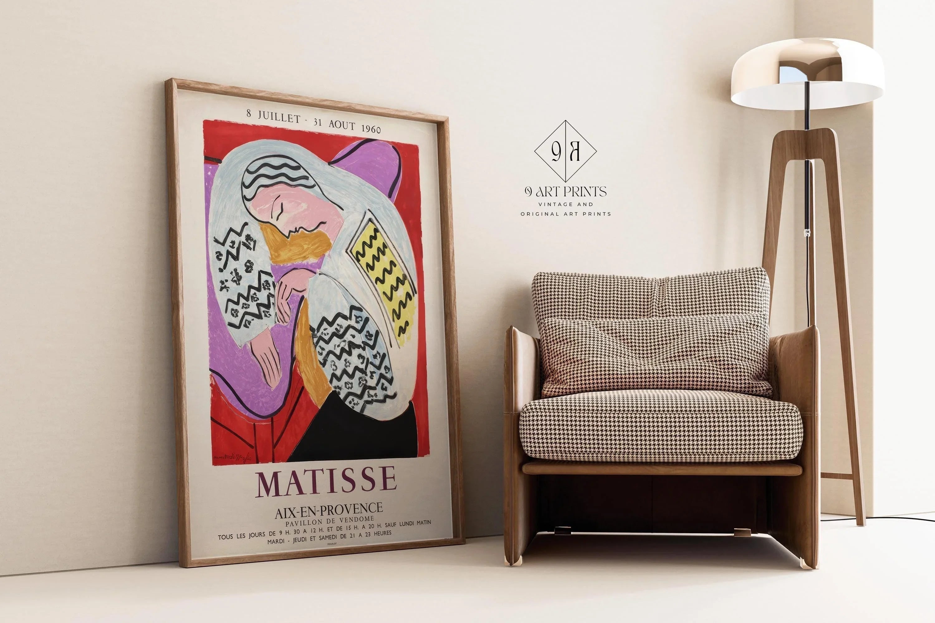 Henri Matisse - Le R√™ve Exhibition Giclee Print (Framed or Unframed)