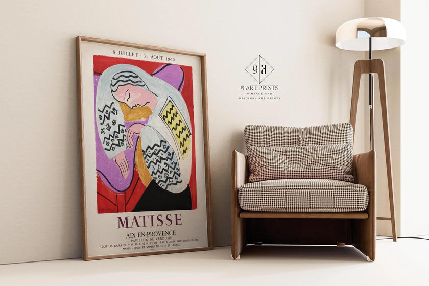 Henri Matisse - Le R√™ve Exhibition Giclee Print (Framed or Unframed)