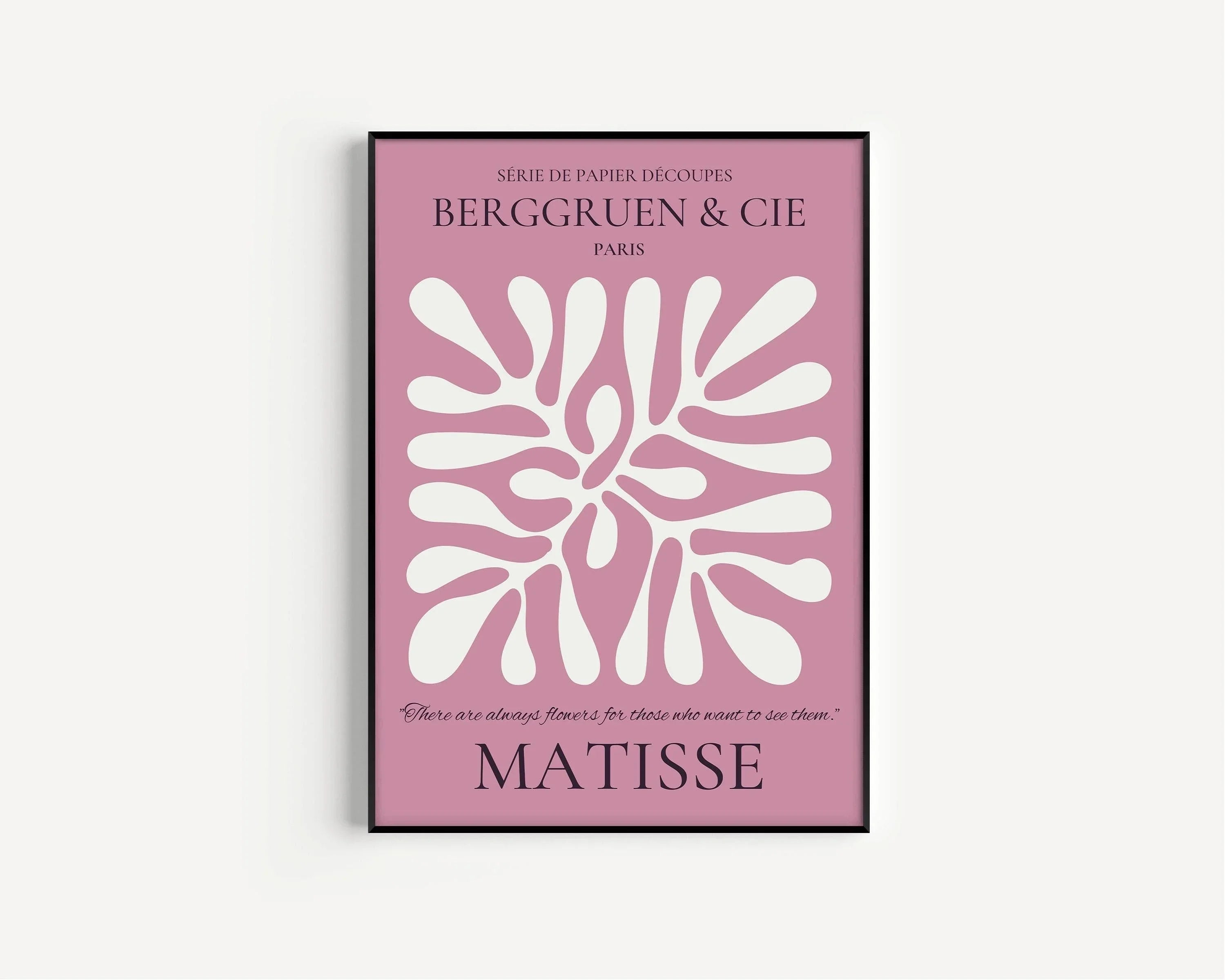 Henri Matisse 'Leaf' Exhibition Poster: Giclee Art Print