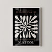 Henri Matisse Leaf Print: Black & Brown Exhibition Poster, Fine Art Giclee
