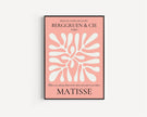 Henri Matisse Leaf Print: Pink Exhibition Poster, Papier Decoupes