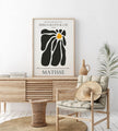 Henri Matisse - Papier Decoupes Black Flower | Famous Painting (available handframed or unframed)