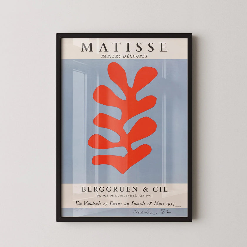 Henri Matisse 'Papier Decoupes' Exhibition Giclee Print (Framed or Unframed)