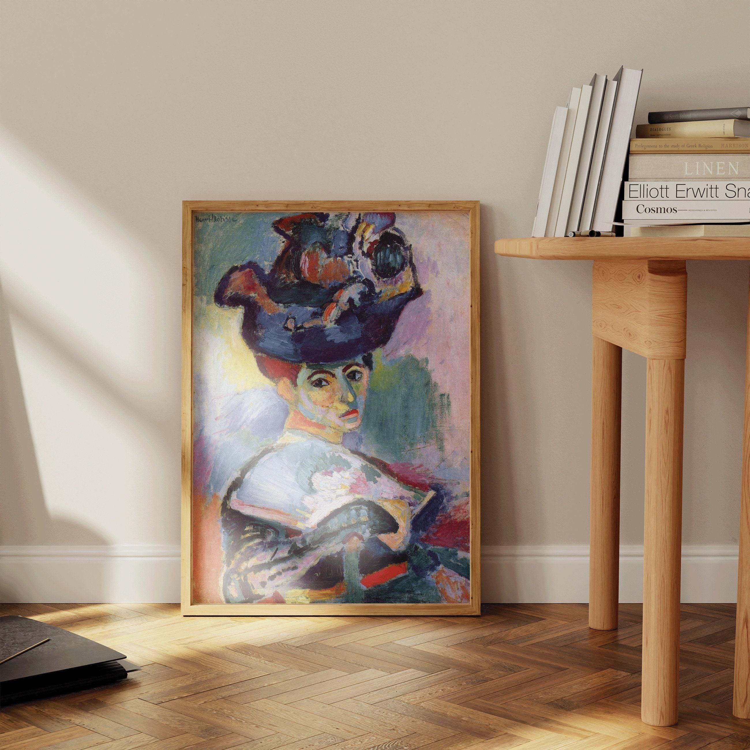 Henri Matisse - Woman with a Hat | Famous Art Madame Matisse (available handframed or unframed)