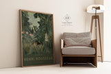 Henri Rousseau - The EQUATORIAL JUNGLE | Famous Art (available handframed or unframed)
