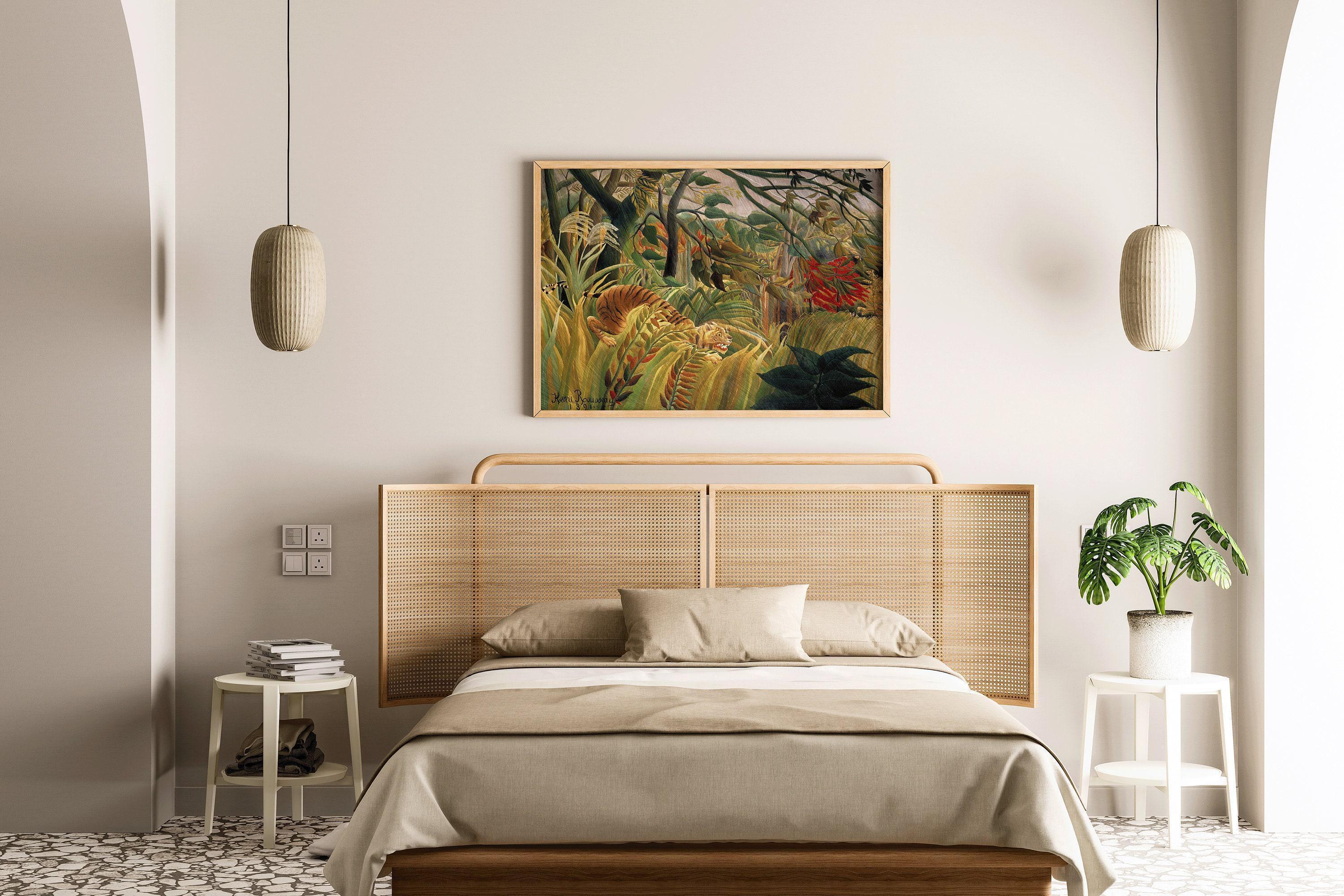 Henri Rousseau - Tiger in a Tropical Jungle | Famous Art (available handframed or unframed)