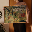 Henri Rousseau - Tiger in a Tropical Jungle | Famous Art (available handframed or unframed)