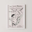 Henri Toulouse Lautrec - Ta Bouche | Famous Sketch Neutral Art Poster (available handframed or unframed)