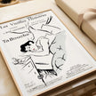 Henri Toulouse Lautrec - Ta Bouche | Famous Sketch Neutral Art Poster (available handframed or unframed)