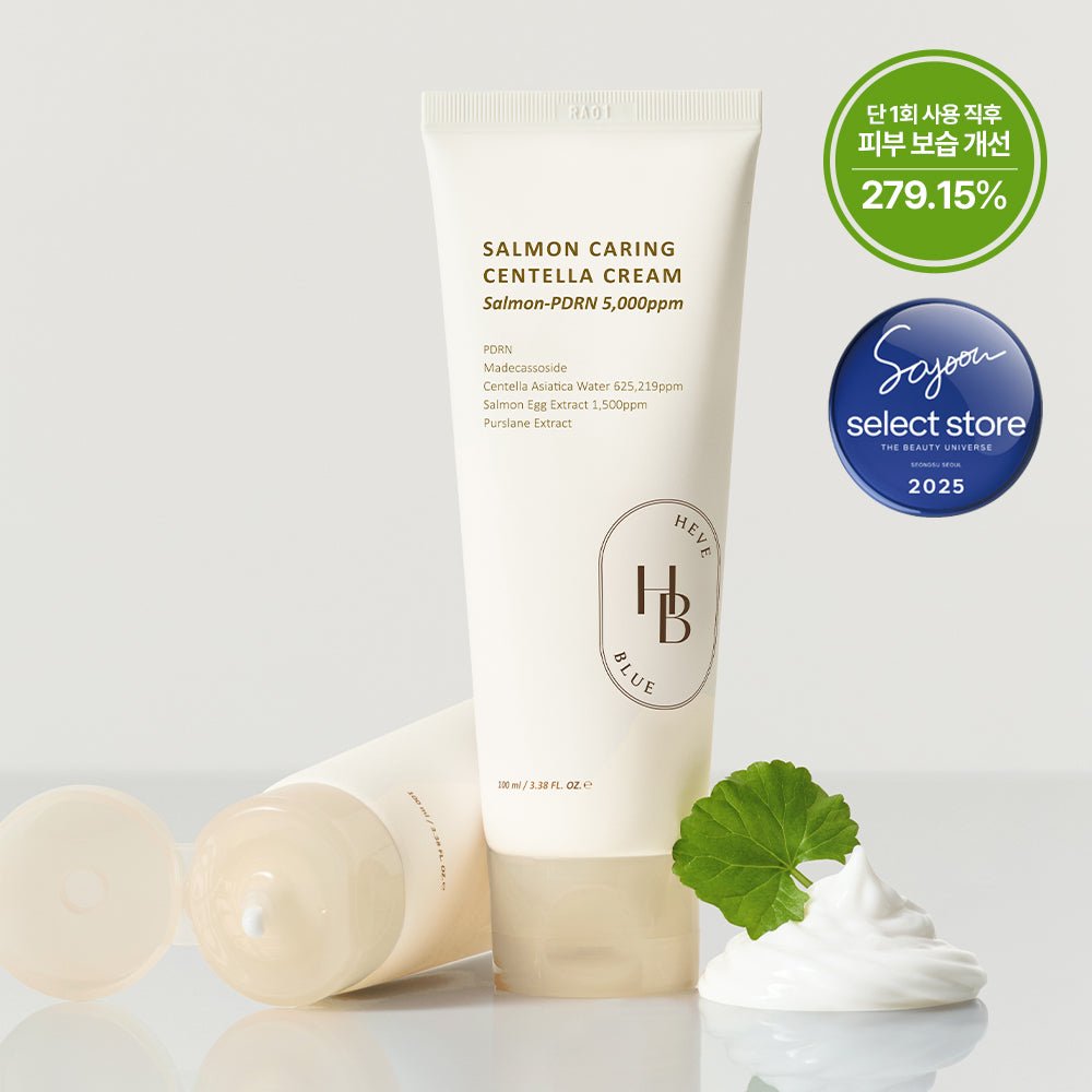 HEVEBLUE Salmon Caring Centella Cream 100ml