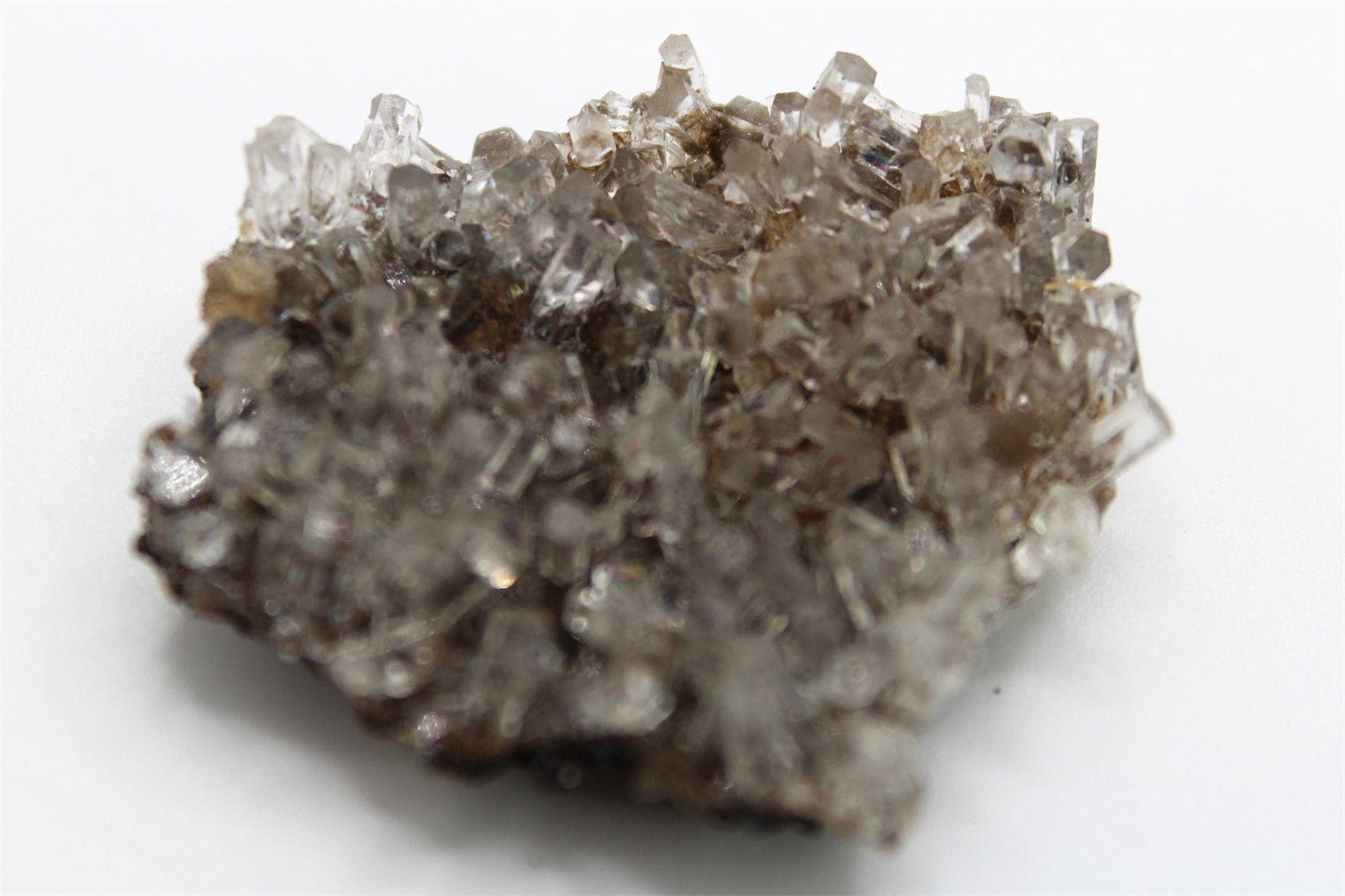 Hexogonal Columnar Calcite from Fujian China. Approx. 3.5 cm x 3.5 cm