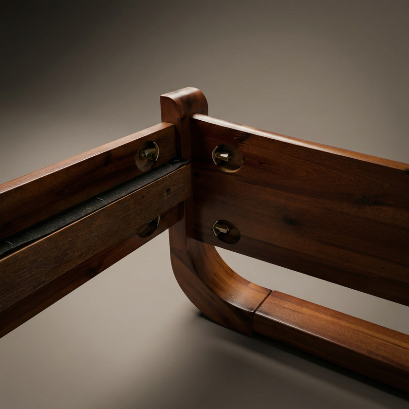 Sunset Solid Wood Bed Frame