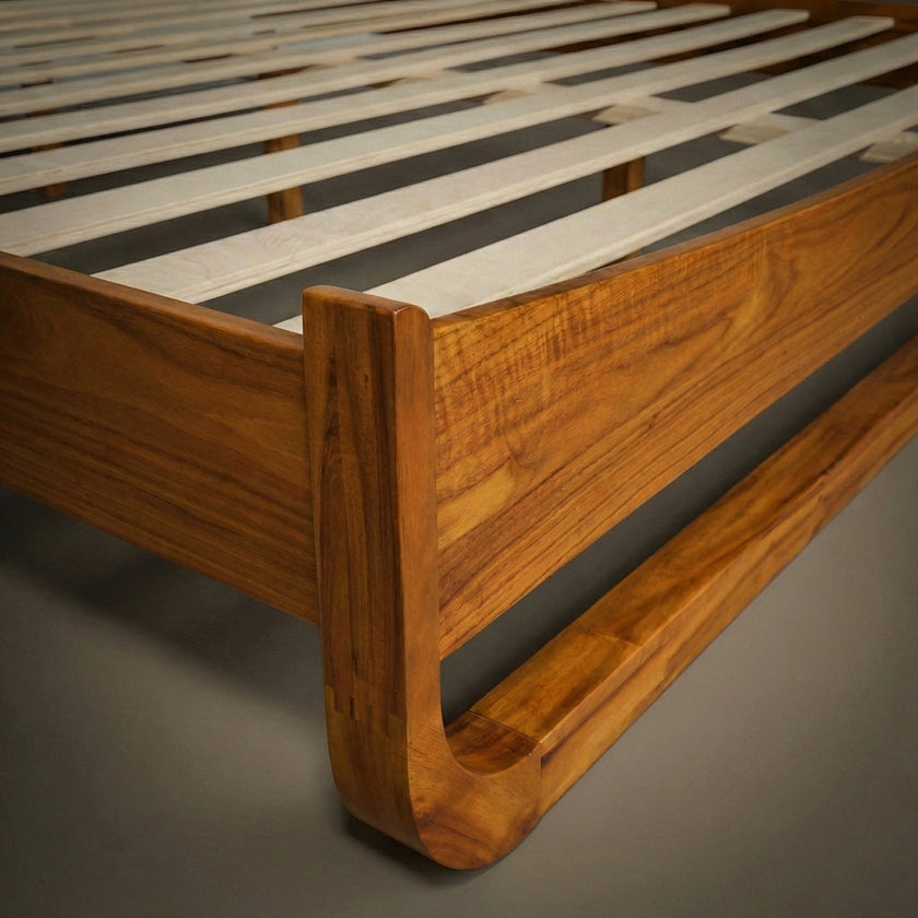 Sunset Solid Wood Bed Frame