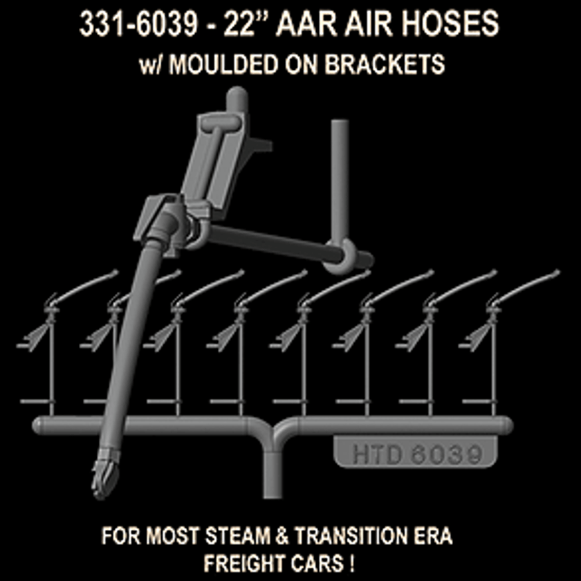 Hi-Tech Details 6039 HO A.A.R. Air Hoses 22