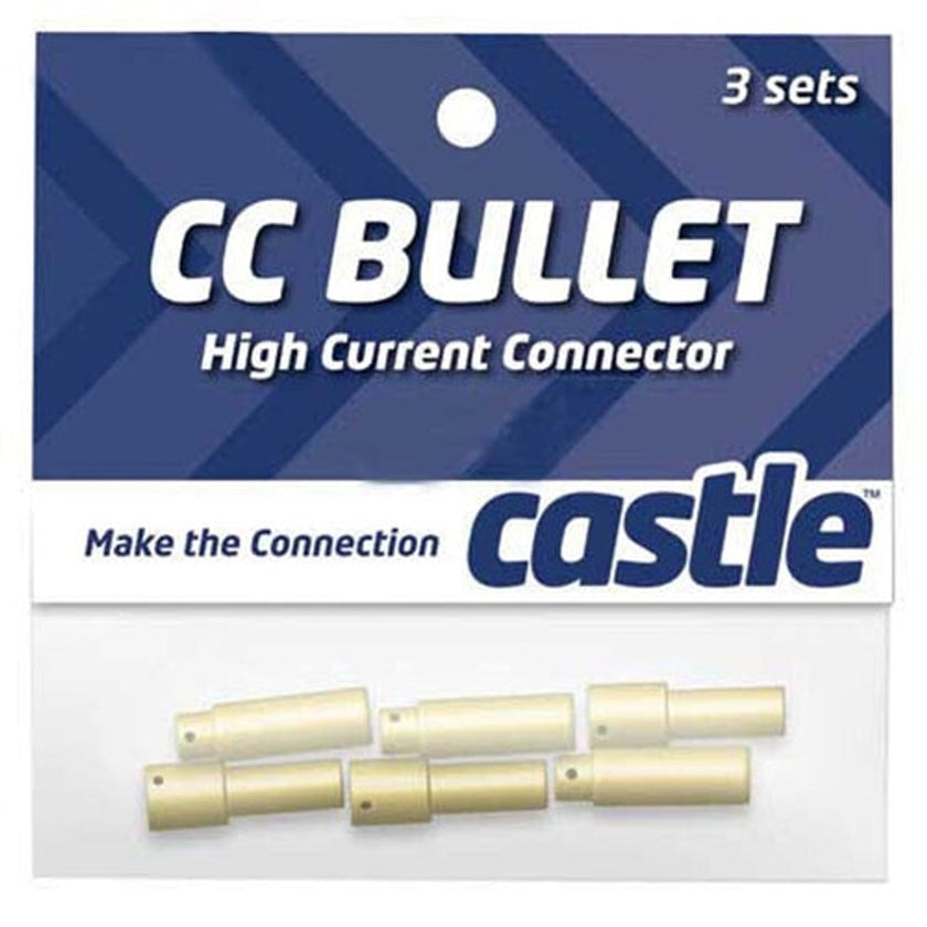 High Current Connector: 4mm Bullet Set (3)