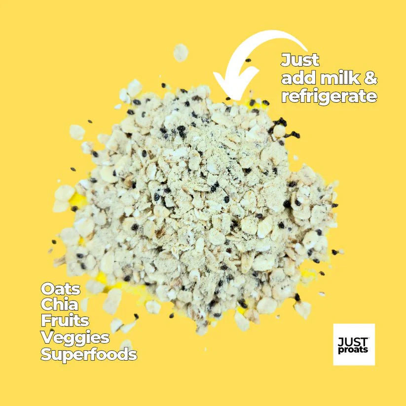 High Protein Oatmeal - Banana Cream Pie