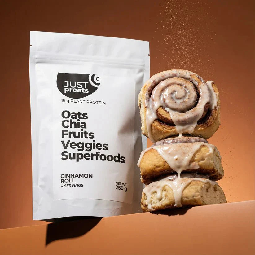 High Protein Oatmeal - Cinnamon Roll