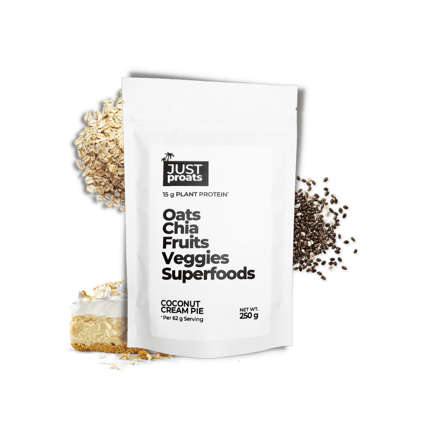 High Protein Oatmeal - Coconut Cream Pie