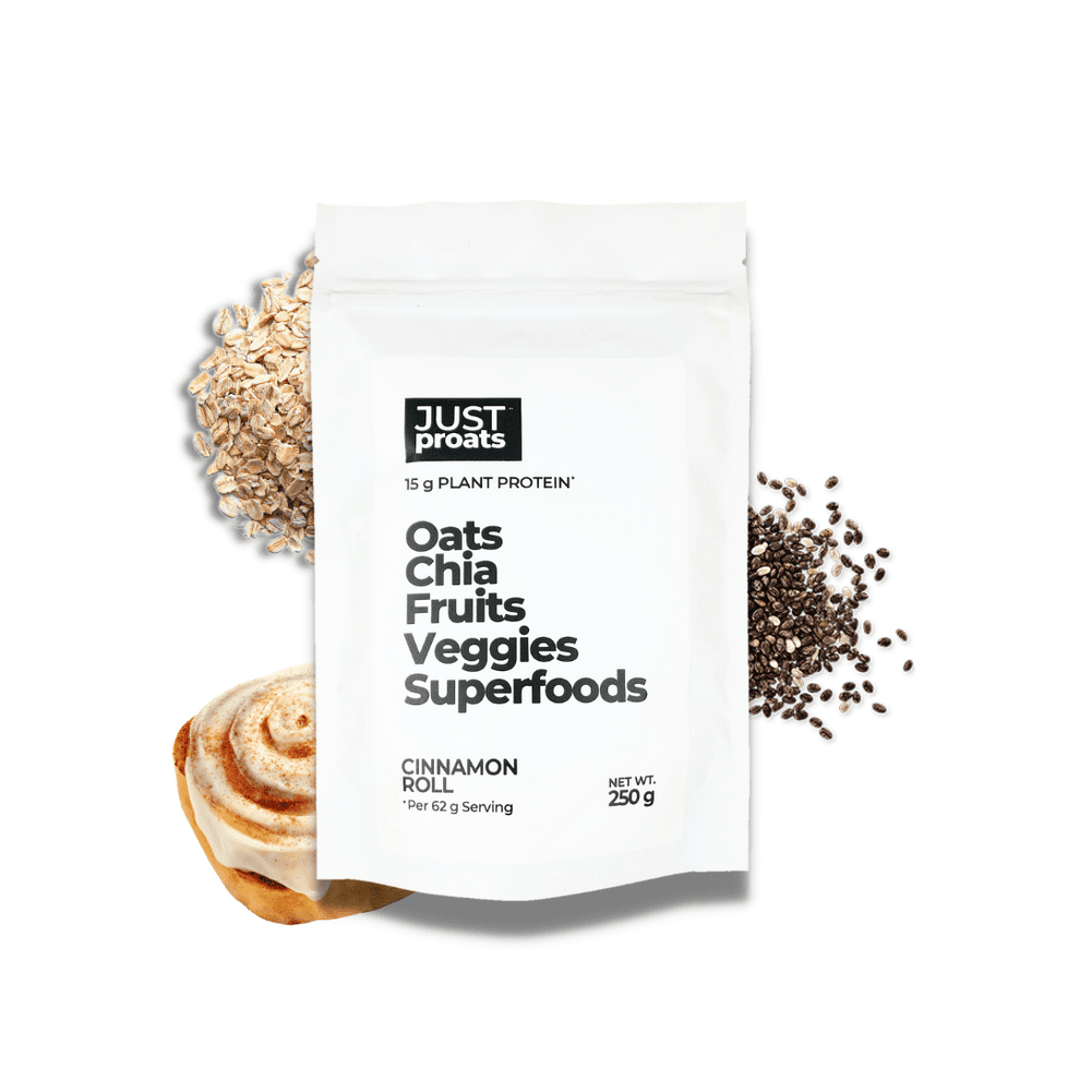 High Protein Oatmeal - Cinnamon Roll