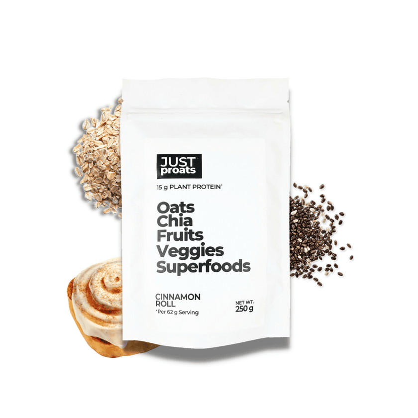 High Protein Oatmeal - Cinnamon Roll
