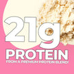 High Protein Oatmeal - Strawberry Sundae