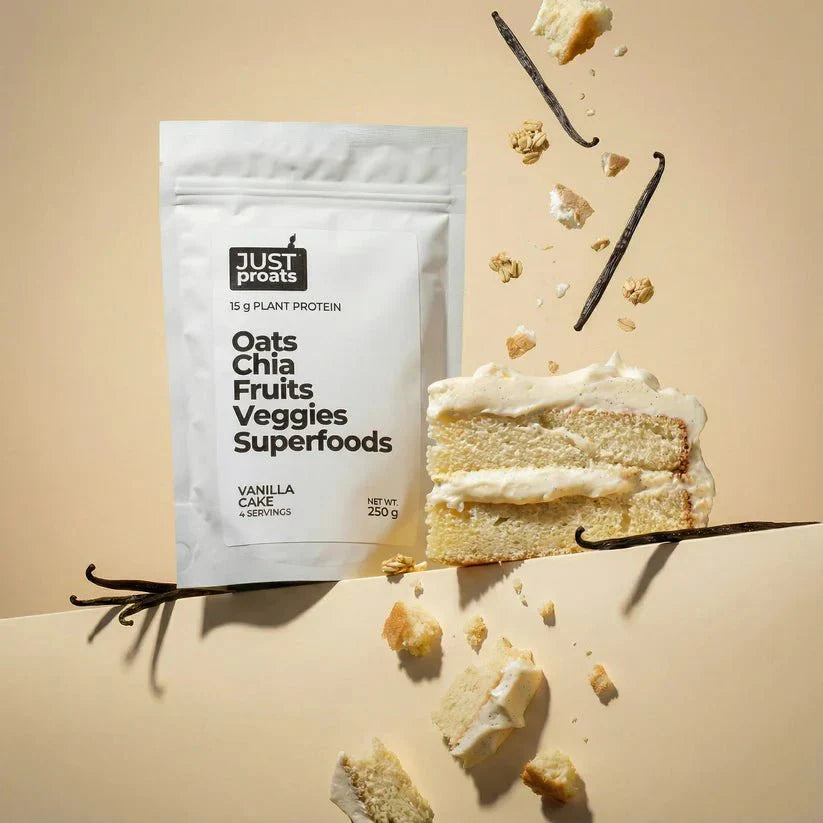 High Protein Oatmeal - Vanilla Cake