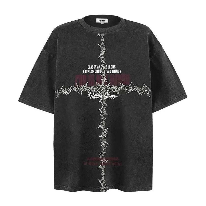High Street Cross Casual Short Sleeve