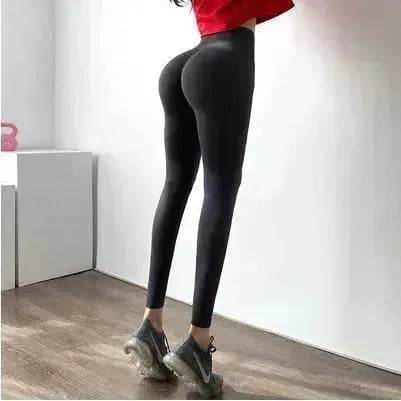 High-Waist Hip-Lifting Fitness Pants Women's High-Stretch Sports