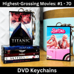 Highest-Grossing Movies (#1-70) Keychains