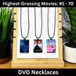 Highest-Grossing Movies (#1-70) Necklaces