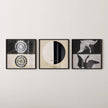 Hilma Af Klint STATEMENT TRIO Art | Abstract Vintage Art available framed 1x1