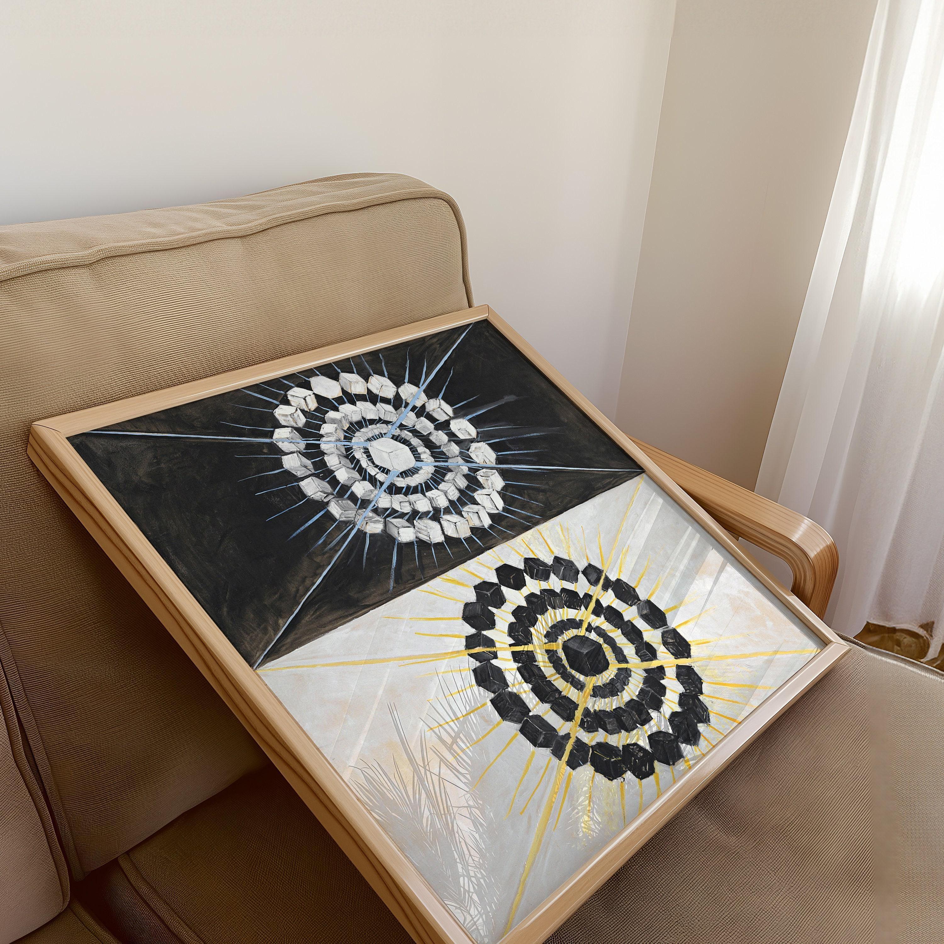 Hilma Af Klint STATEMENT TRIO Art | Abstract Vintage Art available framed 1x1