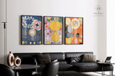 Hilma Af Klint STATEMENT TRIO | Vintage Abstract Art (Available Frame or unframed)