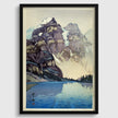Hiroshi Yoshida Moraine Lake Giclee Print: Vintage Japanese Woodblock Art