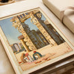 Hiroshi Yoshida Print: Japanese Woodblock Art - Gate to the Stupa at Sanchi