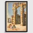 Hiroshi Yoshida Print: Japanese Woodblock Art - Gate to the Stupa at Sanchi