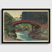 Hiroshi Yoshida Sacred Bridge Print: Vintage Japanese Woodblock Art