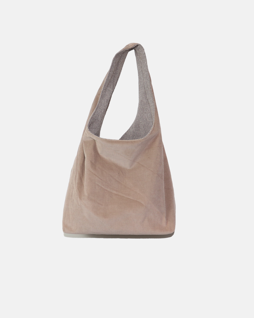 Sac hobo réversible - velours côtelé