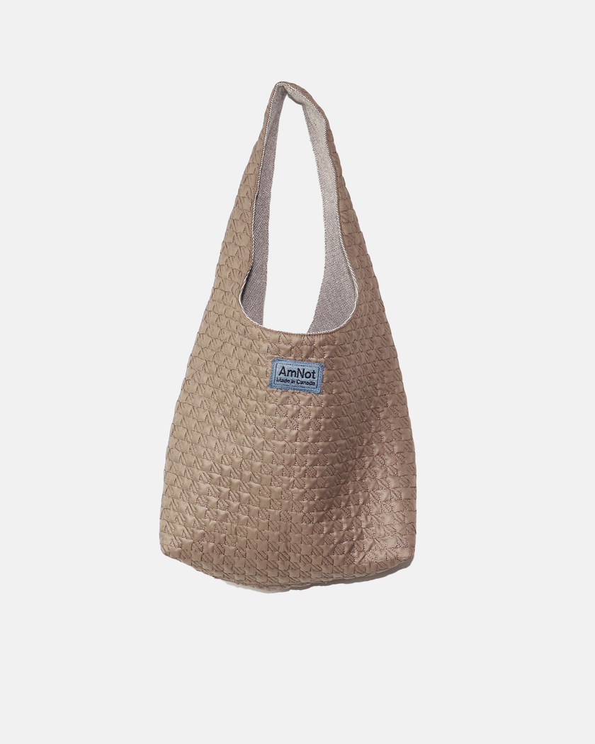 Sac hobo réversible - pied de poule