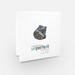 Colouring Greeting Card - Hold Tight