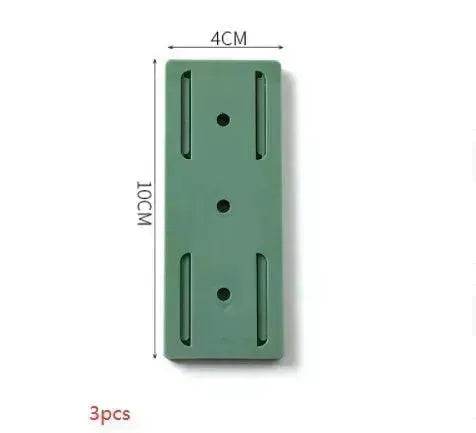 Hole-free Wall Power  Extension Socket Holder