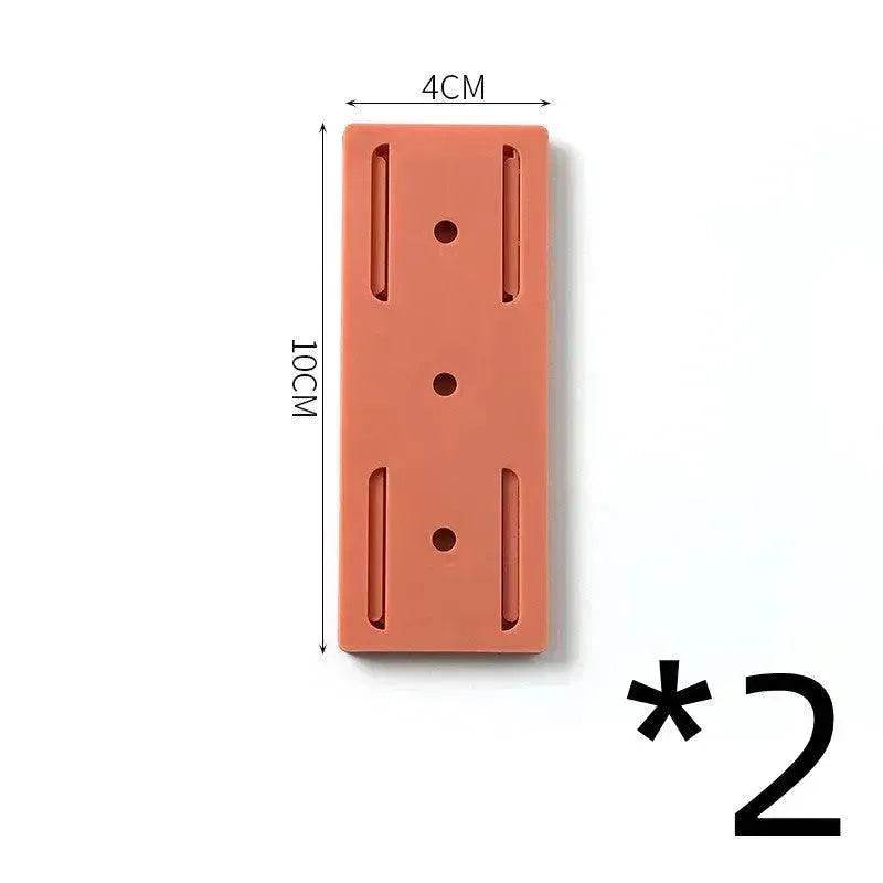 Hole-free Wall Power  Extension Socket Holder