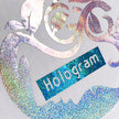 XVINYL Holographic Sparkle HTV - Heat Transfer Vinyl (Aqua), 12x10